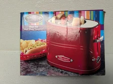 New !! Nostalgia Electrics Retro Series Pop Up Hot Dog Toaster