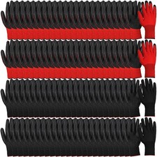 48 Pairs Gardening Gloves for Men , 9 Inch Coated Safety Work Gloves Bulk, Br...