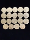 1964 kennedy Half Dollars 90% Silver 19 Coin lot