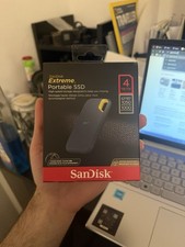 SanDisk Extreme Portable 4TB, Portable External SSD - SDSSDE61-4T00-G25