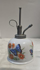 Vintage Porcelain Plant Mister Sprayer Japan Butterfly Brass Top MCM WORKS — photo 4