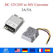 DC 12V/24V to 56V Step Up Converter 3A/5A Voltage Regulator Boost Module