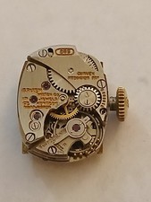 #248, Gruen 265 Precision Curvex 17 Jewel Movement Broken Balance Parts, Repair.