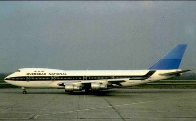 AK Boing 747 - Overseas National