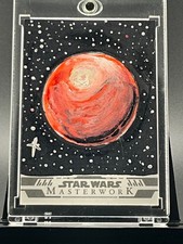 2024 Topps Star Wars Masterwork YAVIN Sketch Card by Mike LaPeruta