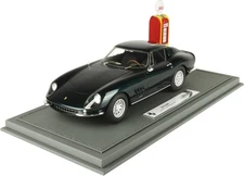 Ferrari 275 GTB Personal Car of Clint Eastwood w/ Shell Petrol Pump in 1:18 scal