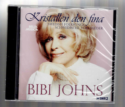 BIBI JOHNS -Kristallen den fina, ALBUM-CD,NEU,12 Tracks, 39 Min.Rarre-CD