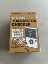 Vintage Micronta 22-025 Radio Shack Dynamic Transistor Checker Tester