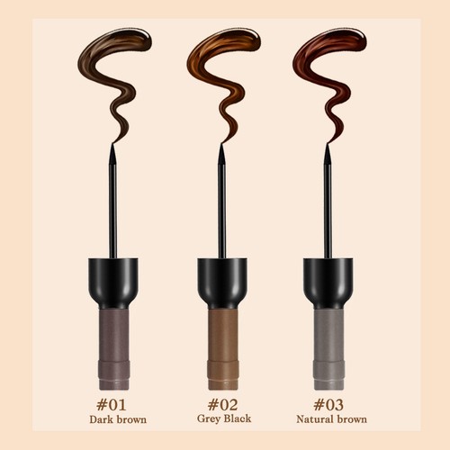 Tearing Eyebrow Gel Dyeing Eyebrow Cream Waterproof Anti-staining Lasting Makeup - Picture 18 of 21