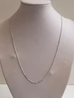 Sterling Silver Seagems Chain Link Necklace 18" 2g  R26JY