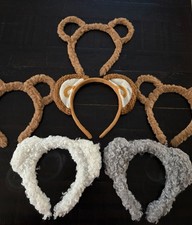 6 Pcs Adorable Teddy Bear Or Chipmunk Ears Headband Cosplay Halloween New 