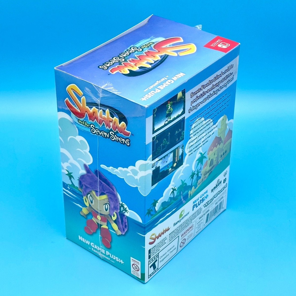 Shantae and the Seven Sirens Plush with Poseable Hair 8