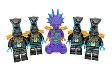 Lego Ninjago Seabound Minifigure Lot - 5 Figures Prince Kalimar & Maaray Guards