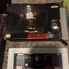 Mary Shelley's Frankenstein (SNES) Super Nintendo CIB Complete + Poster RARE