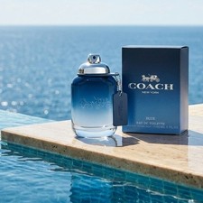 Coach Blue Eau De Toilette For Men 2.0 fl oz 60 ml Natural Spray New In Box