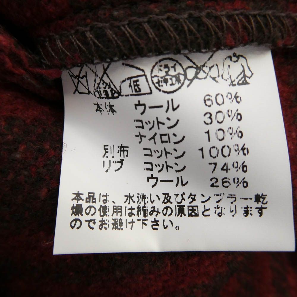 Buzz Ricksons BR1579 Wool Check Jacket Black Size… - image 7