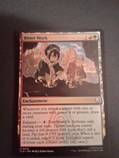 Bitter Work Avatar: The Last Airbender Regular
