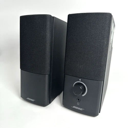 Bose Companion 2 Series III PC Laptop Multimedia Speakers Tested Works Stickers