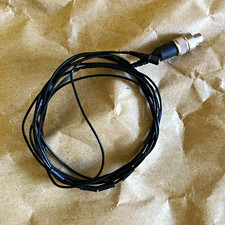 Black Seinnheiser MKE 1-4M Lav Mic, with 3 pin Lemo Connection