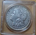 1901 Morgan Silver Dollar VF +