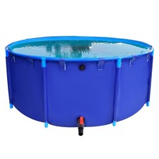 Canvas Fish Pond Above Ground Koi Tank 634 Gal