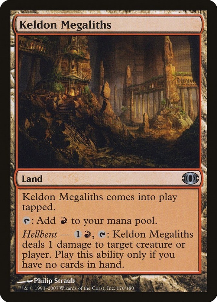 Keldon Megaliths Future Sight Foil MTG 170 MP