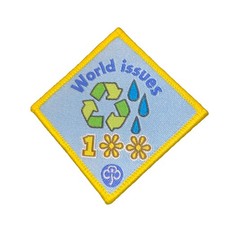 Girlguiding Badge World Issues 100 Brownie Birthday Centenary