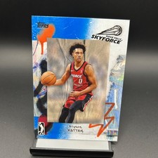 2024-45 Topps G-League #81 Bryson Warren Blue Sioux Falls Skyforce