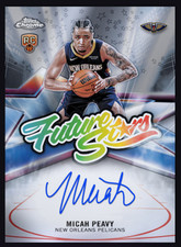 2025-26 Topps NBA Collect Topps Chrome Future Stars RC Micah Peavy Auto. DIGITAL