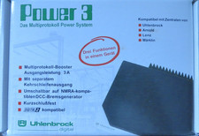 Uhlenbrock digital 656 POWER 3 Multiprotokoll Power System gut mit Boosterkabel