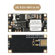 DC-DC Step-Down Module 6.5V-60V To 5V/12V DC Buck Power Module High-Power 5A