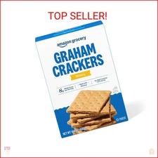 Amazon Grocery, Honey Graham Crackers, 14.4 Oz (Previously Happy Belly, Packagin