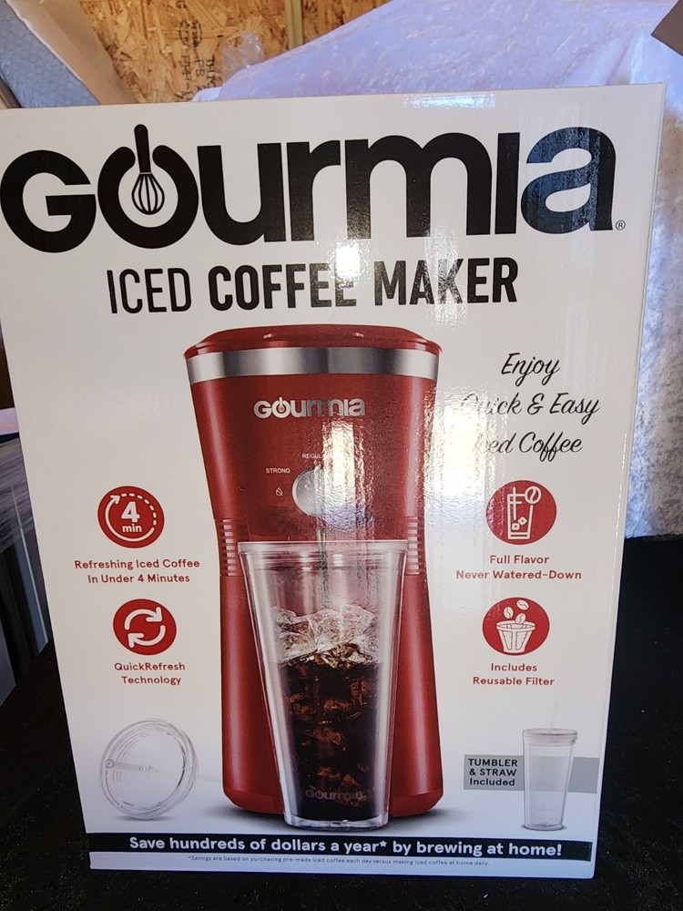 gourmia iced coffee maker