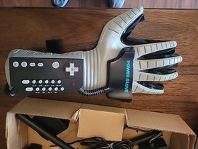 Mattel Power Glove with Sensor Bar for Nintendo NES 1989 Vintage Lg Tested Works