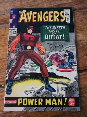 Avengers 21 1st Power Man 3rd Wonder Man Stan Lee Don Heck Marvel