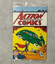 Superman Action Comics #1 Loot Crate SEALED Reprint with COA!