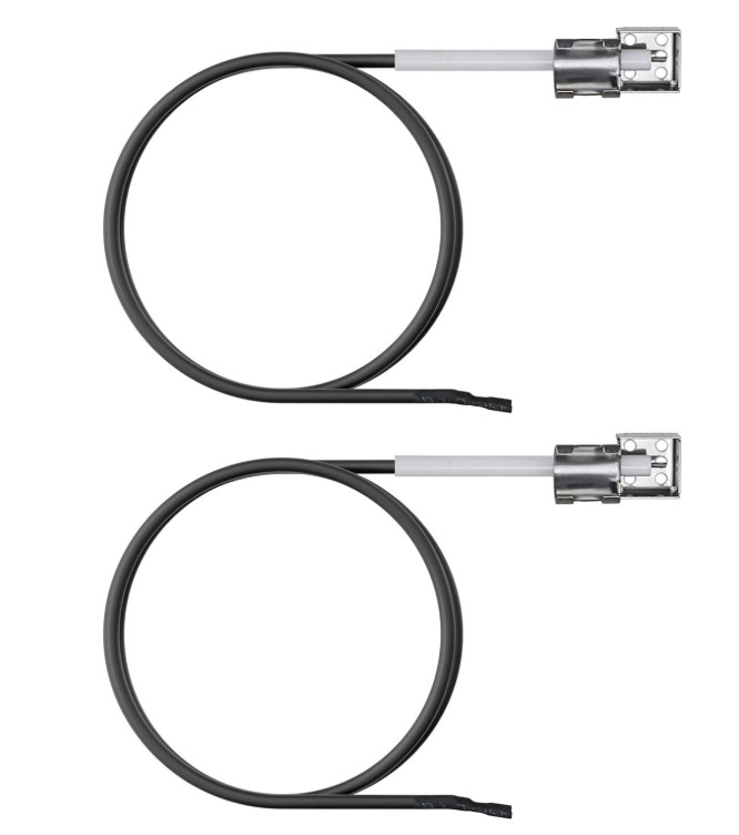 Uniflasy Push Button Grill Ignitor 2 Outlet Electronic Igniter kit for...