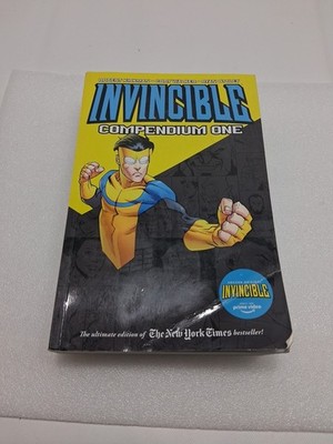 New Invincible Compendium Volume 1 Paperback by Kirkman - Srp $65. Bent Cover