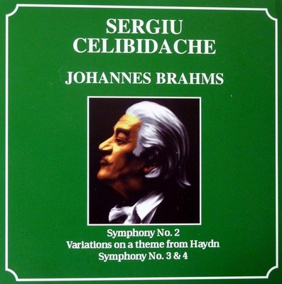 Brahms Symphonies 2 3 & 4 SERGIU CELIBIDACHE Hommage Fonit Cetra 2 CD New Sealed