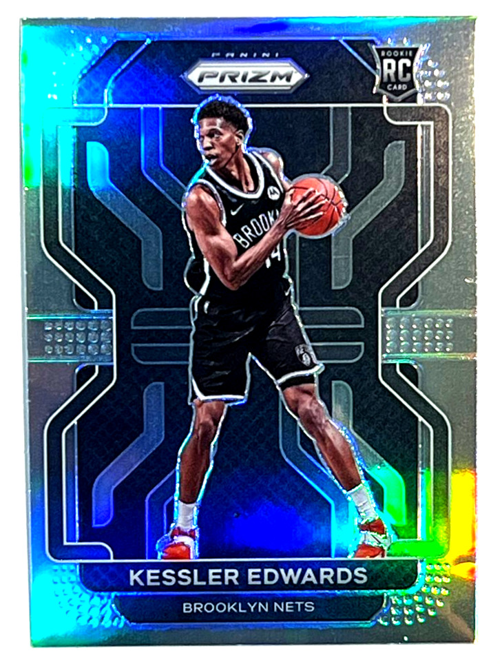 2021-22 Panini Prizm Basketball #284 Kessler Edwards Silver Prizm