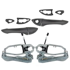 Exterior Door Handle Set-4 Piece TRQ DHA42735 fits 2000 BMW X5