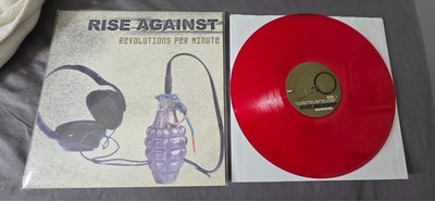 RISE AGAINST REVOLUTIONS PER MINUTE RED VINYL FAT WRECK CHORDS Box #1