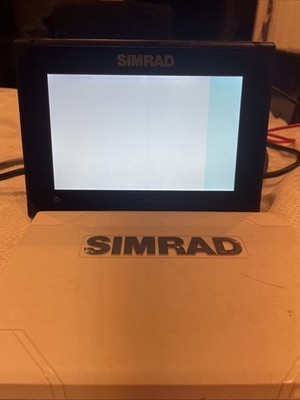 SIMRAD GO7 FISHFINDER GPS RADAR BOAT CHART PLOTTER HEAD UNIT DISPLAY For Parts