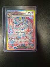 Pokémon Sylveon EX Prismatic Evolutions Holo Rare Card 156/131 SV on eBay