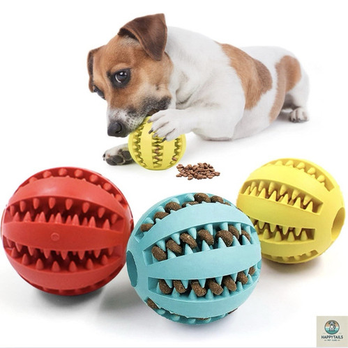 (2 Stck.) Interaktives Hunde Welpen Puzzle Leckerli Ball Spielzeug Zahnen und Futterspender - Bild 1 von 7