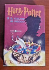 HARRY POTTER E IL CALICE DI FUOCO COPERTINA RIGIDA PRIMA EDIZIONE ASSOLUTA