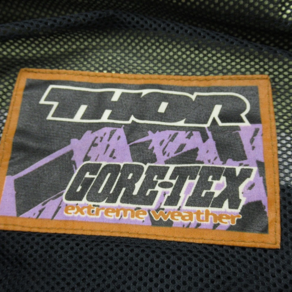 Thor GoreTex Ski Jacket Men Medium Black Extreme Weather Waterproof Snow VTG 90s - Image 4 of 4