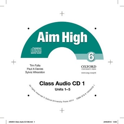 Aim High: Level 6: Class Audio CD (3 Discs) - 9780194454551