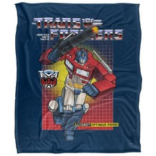 Transformers Optimus Prime Silky Touch Super Soft Throw Blanket 152 X 127 cm
