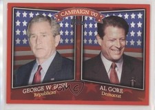 2008 Topps Historical Campaign Match-Ups George W Bush Al Gore #HCM-2000 4m3